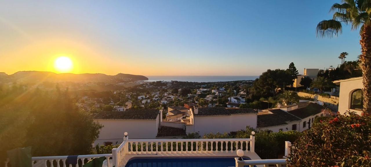 Casa Moya Moraira - Seaview Villa تيولادا المظهر الخارجي الصورة