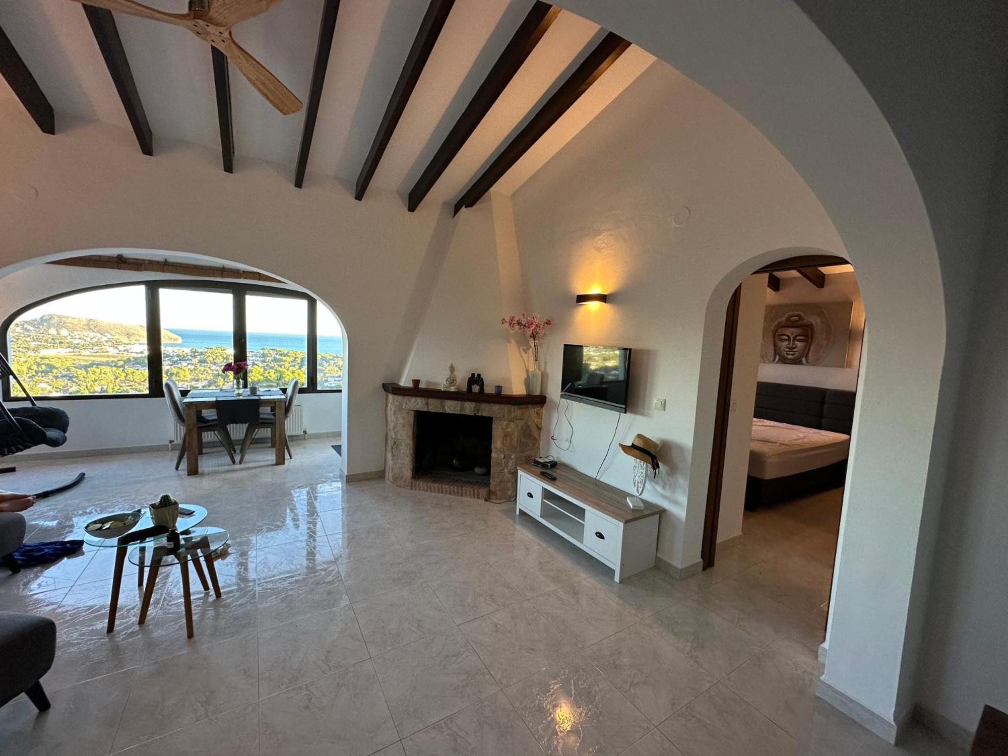 Casa Moya Moraira - Seaview Villa تيولادا المظهر الخارجي الصورة